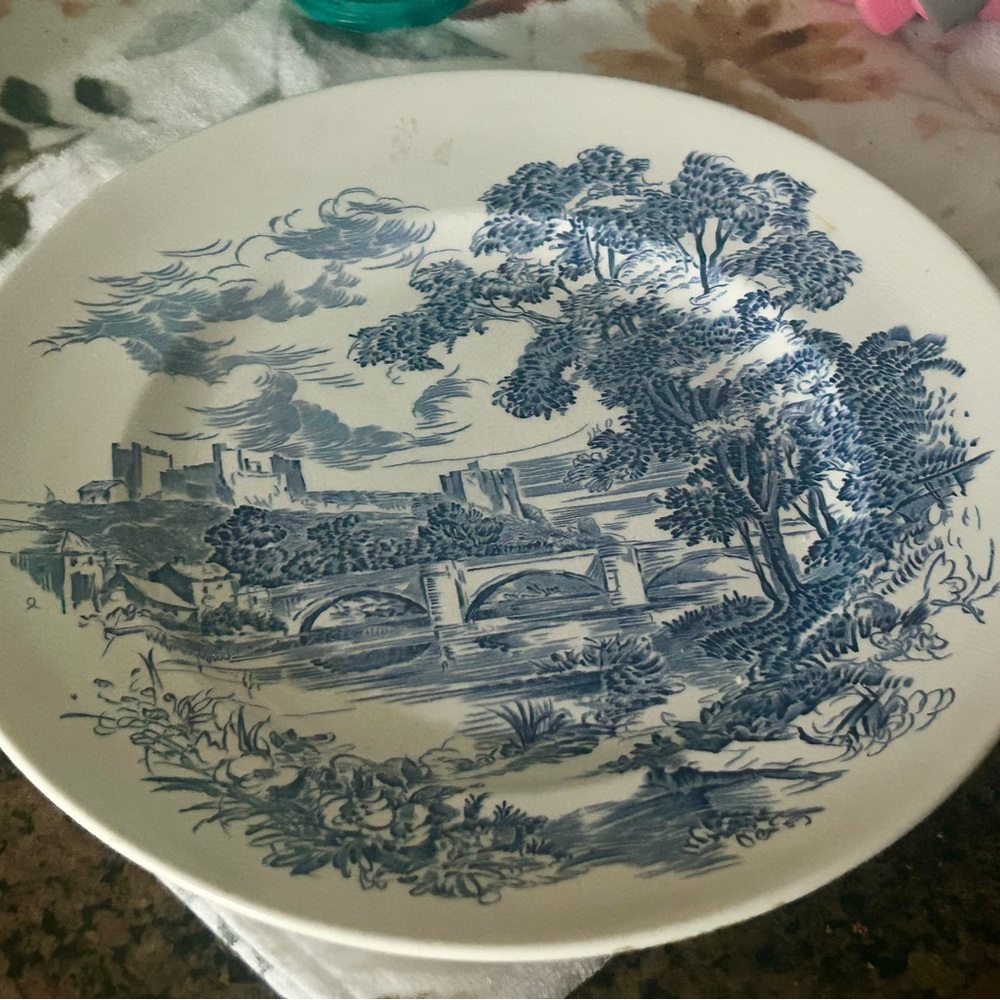 Vintage plate Wedgewood “”Countryside”  England
